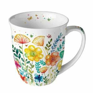 AMB.18418430 Vibrant spring white porcelánbögre 0, 4l kép