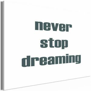 Never Stop Dreaming (1 rész) Széles 120x80 - vászonkép kép