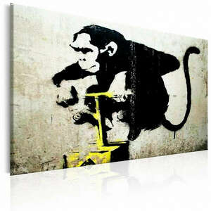 Monkey Detonator, Banksy 120x80 - vászonkép kép