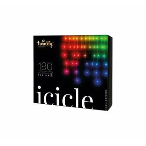 Twinkly Icicle okos kül, és beltéri fényfüggöny 190 LED RGB, 5x0, 7m kép