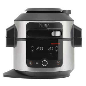 Multicooker Ninja OL550EU, 1460W, 6 l, 11 program, 11 az 1-ben, SmartLid, fekete/ezüst kép