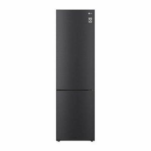 LG GBP62MCNBC Alulfagyasztós hűtőszekrény, 384L, M: 203 cm, LIinear Cooling™, DoorCooling+™, Total NoFrost, B energiaosztály, Matt Fekete kép