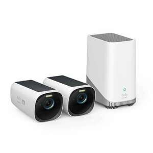 ANKER EUFYCAM3 S330 Biztonsági Kamera Rendszer (2+1), 4K, Napelemes, Arcfelismerés, WiFi-s, kültéri - T88713W1 kép