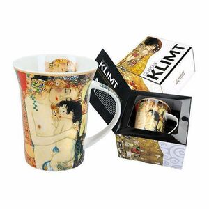 H.C.532-8106 Porcelánbögre Klimt dobozban, 350ml, Klimt: Anya gyermekével kép