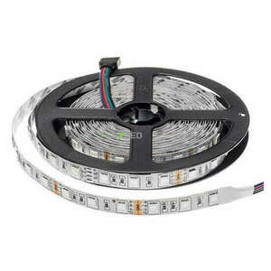 5 méter Optonica SMD LED szalag RGB + hideg fehér beltéri /60LED/m/14, 4w/m/SMD 5050/12V/ST4313 kép