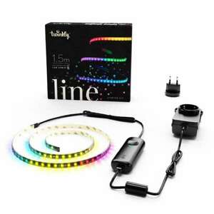 Twinkly Line 100L Beltéri LED szalag 1.5m - RGB + hálózati csatlakozó (TWL100STW-BEU) kép