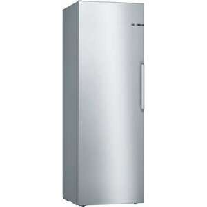 Bosch KSV33VLEP Serie 4 Egyajtós hűtőszekrény, 324L, M: 176cm, VitaFresh fiók, E energiaosztály, inox kép