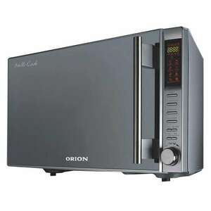 Orion OM-2818DG Mikrohullámú sütő, 28L, 900W, 9 fokozat, Időzítő, Gyerekzár, Inox kép