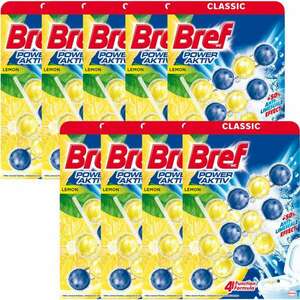 Bref Power Aktiv WC frissítő Lemon 9x(3x50g) kép