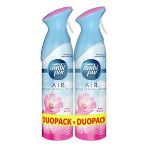 Légfrissítő aerosol 2 x 300 ml duopack ambi pur flower&spring kép