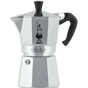 Bialetti 1164 Moka Express Kotyogós Kávéfőző 4 személyes, Ezüst kép