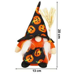 Springos Halloweeni dekoráció gnóm 20 cm kép