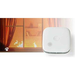 SmartLife füstérzékelő | Wi-Fi | Elemes Áramellátás | Érzékelő élettartama: 10 év | EN 14604 | Max. akku élettartam: 24 Hónap | 85 dB | Fehér | 1 db kép