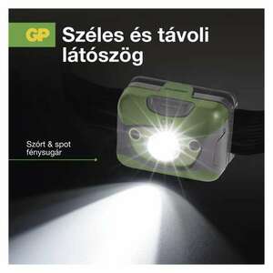 GP CREE LED Fejlámpa CHR41, 300 lm, tölthető kép