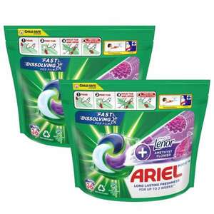 Ariel Allin1 Pods +Touch of Lenor Amethyst Flower Mosókapszula 72 mosás kép