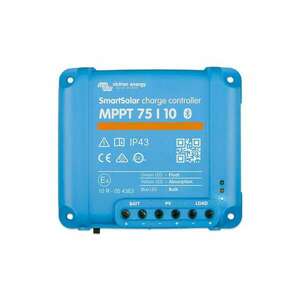 12V 24V 10A SmartSolar MPPT 75/10 napelemes töltő, Bluetooth, Victron Energy, SCC075010060R kép