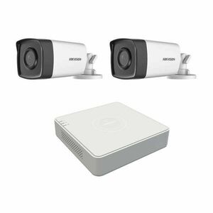 Hikvision Turbo HD 2MP 1080P CCTV készlet 2 IR 40 kamerával kép