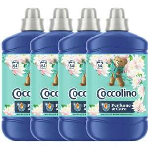 Coccolino Water Lily & Pink Grapefruit Öblítő koncentrátum 256 mosás 4x1600ml kép