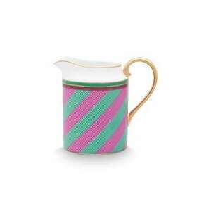 Tejes bögre, Pip Studio, Stripes Pink-Green, 260ml, Pip Chique kollekció kép