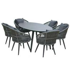 ROJAPLAST CONCORD BIG exkluzív polyrattan kerti bútor garnitúra - 180 cm () kép