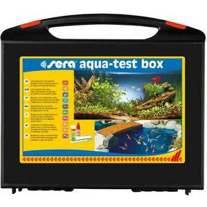 Sera Aqua-Test Box (Cu; pH; gH; kH; NH4/NH3; NO2; NO3; PO4; Fe) kép