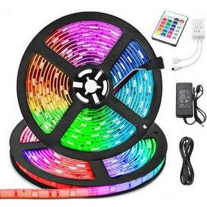 5 méteres RGB ledszalag szett (színes) kép