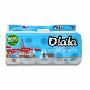 Olala Pure White 3 rétegű Toalettpapír 10 tekercs kép