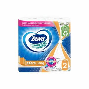 Zewa Wisch&Weg Extra Long Design papírtörlő 2 tekercses 2 rétegű kép