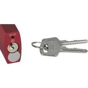 ABUS Love 72/40 Lock Look 4 SL 6 biztonsági lakat - Piros kép