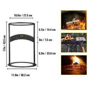 Rönkhasító, fa aprító állvány - max. 27, 5 cm átmérő, 43 cm magasság kép
