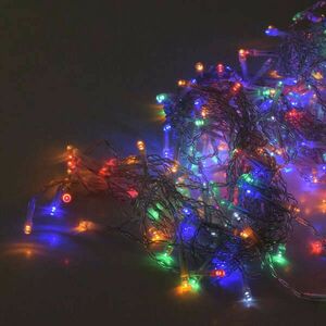 Dekorációs kültéri fényfüggöny, 324 LED - multicolor kép