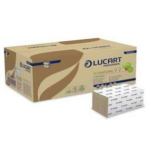 Lucart Eco Natural V2 Kéztörlő hajtogatott havanna (863044) kép