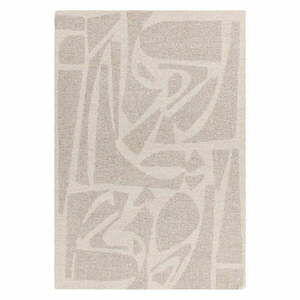 Krémszínű kézi szövésű gyapjú szőnyeg 200x290 cm Loxley – Asiatic Carpets kép