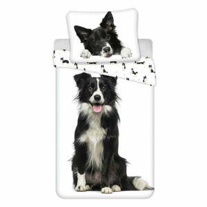 Egyszemélyes pamut gyerek ágyneműhuzat 140x200 cm Border Collie – Jerry Fabrics kép