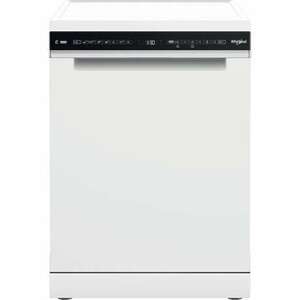 Whirlpool W7F HS51 Szabadonálló Mosogatógép, 15 teríték, fehér kép