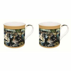 R2S.171REN1 Porcelán bögreszett 2db-os dobozban, 300ml, Renoir: Bál a Le moulin de la Galette-nél kép