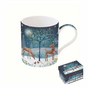 R2S.1770WL02 Porcelánbögre 350ml dobozban, With Love at Christmas, Deers kép