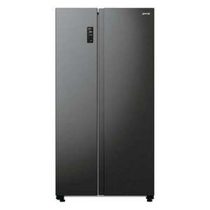 Gorenje NRR9185EABXL side by side hűtő, NoFrost, inox-fekete kép