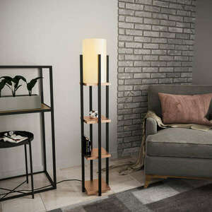 Shelf Lamp - 8113 Állólámpa Fekete Réz kép