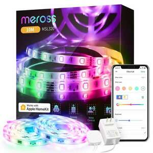 Meross MSL320HK Beltéri LED szalag 10m - RGB kép