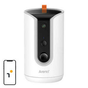 IP Indoor Camera treat dispenser Arenti Petcam Wi-Fi 5G 3MP 2K kép