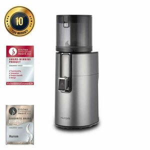 Hurom H400 Slow Juicer (TITÁNSZÜRKE) + Juice Biblia kép