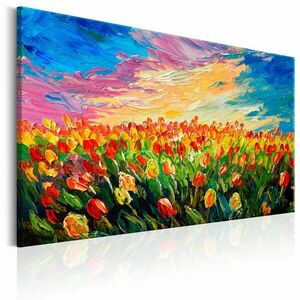 Tulipántenger 120x80 - vászonkép kép