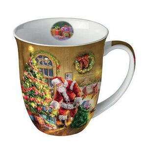 AMB.38418900 Gifts under Christmas tree porcelánbögre 0, 4l kép