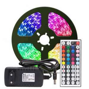 Vízálló mini RGB LED lámpa - távirányítóval kép