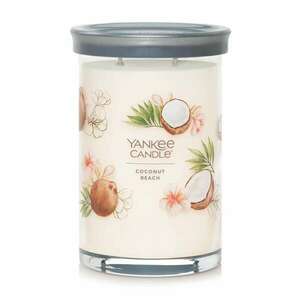 Yankee Candle Signature Coconut Beach Illatgyertya Tumbler 567g (1630035E) kép