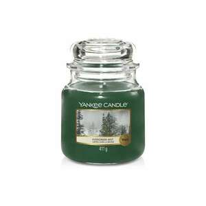 Yankee Candle Evergreen Mist Classic Közepes gyertya (34692) (34692) kép