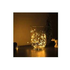 Family Decor 58041A Beltéri LED fényfüzér 5m - Melegfehér (58041A) kép