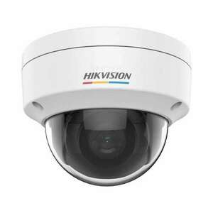 Kamera supraveghere IP külső ColorVu Dome 2 MP 2.8 mm PoE Hikvision DS-2CD1127G0 kép