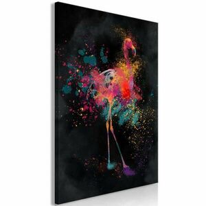 Flamingo Color (1 rész) Függőleges 40x60 - vászonkép kép